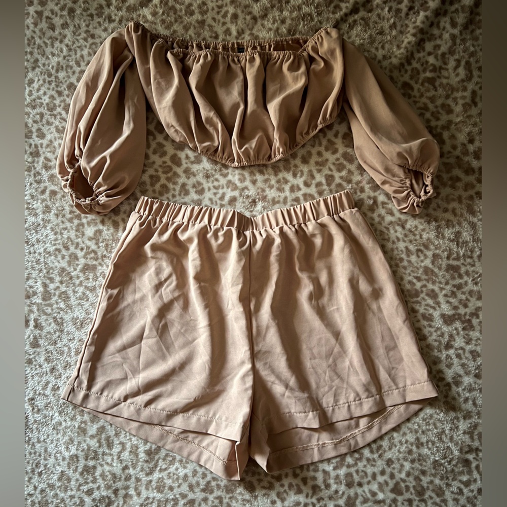 SHEIN set Cream Size L